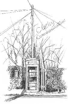 sketch of phonebox