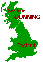 Dunning location map