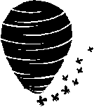 Bees clipart 1.67kb