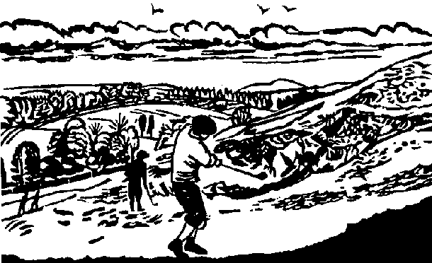 Golf Line drawing